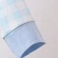 Blue Mallard Applique Gingham Bubble