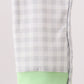 Green Hocus pocus french knot gingham romper