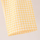 Mustard Candy Embroidery Gingham Pants Set