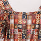 Brown Made to Worship Mom Dress