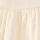 Beige Jacquard Lace Dress