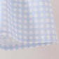 Blue Pumpkin Embroidery Gingham Shorts Set