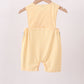 Mustard Pumpkin Embroidery Gingham Jon Jon