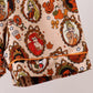 Orange princess bamboo pajama set