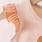 Floral Pumpkin Embroidery Ruffle Bloomer Set