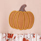Floral Pumpkin Embroidery Ruffle Bloomer Set