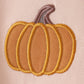 Pumpkin Embroidery Shorts Set
