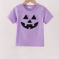 Purple Jack-O-Lantern Applique Top
