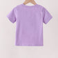 Purple Jack-O-Lantern Applique Top
