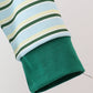 Blue Stripe Mallard Applique Top