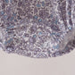 Navy Floral Bow Smocked Bubble