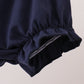 Navy Floral Bow Smocked Bloomer Set