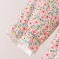 Floral Smocked Lace Bloomer Set