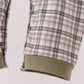 Oat Olive Plaid Romper