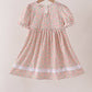 Floral Smocked Lace Dress