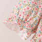 Floral Smocked Lace Pants Set