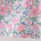 Blue Floral Smocked Ruffle Bloomer Set