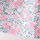 Blue Floral Smocked Ruffle Pants Set