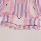 Purple Ghost Smocked Ruffle Bubble