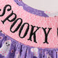 Purple Spooky Cute Smocked Dress