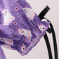 Purple Spooky Cute Smocked Dress