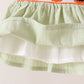 Green Pumpkin Smocked Bloomer Set