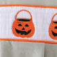 Green Pumpkin Smocked Bubble
