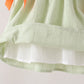 Green Pumpkin Smocked Dress