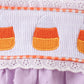 Purple Candy Smocked Bubble