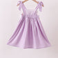 Purple Candy Smocked Dress