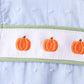 Blue Pumpkin Embroidery jacquard Ruffle Bloomer Set