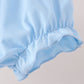 Blue Pumpkin Embroidery Ruffle Bloomer Set
