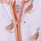Duck Bamboo Zipper Romper