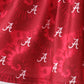 Maroon Alabama Roll Tide Smocked Ruffle Shorts Set
