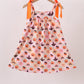Pumpkin spider bow Dress
