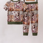 Forest Hunting Bamboo Pocket Pajama set
