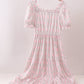 Pumpkin Bow Embroidery Mom Tiered Dress