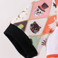 Black Pumpkin cat Embroidery Bubble