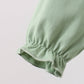 Sage Bow Ruffle Jumpsuit Set