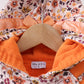 Floral Fleece Hoodie Jacket