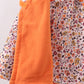 Floral Fleece Hoodie Jacket