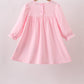 Pink Mallard Applique Ruffle Dress