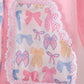 Pink Bow Fleece mom&me Jacket
