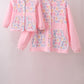 Pink Bow Fleece mom&me Jacket