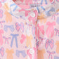 Pink Bow Fleece mom&me Jacket