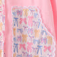 Pink Bow Fleece mom&me Jacket