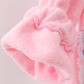 Pink Bow Fleece mom&me Jacket