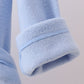 Blue Fleece Bow Coat