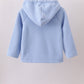 Blue Fleece Bow Coat