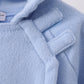 Blue Fleece Bow Coat